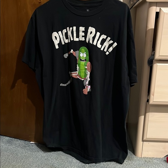Rick And Morty Other - Black Pickle Rick Short Sleeve Tee